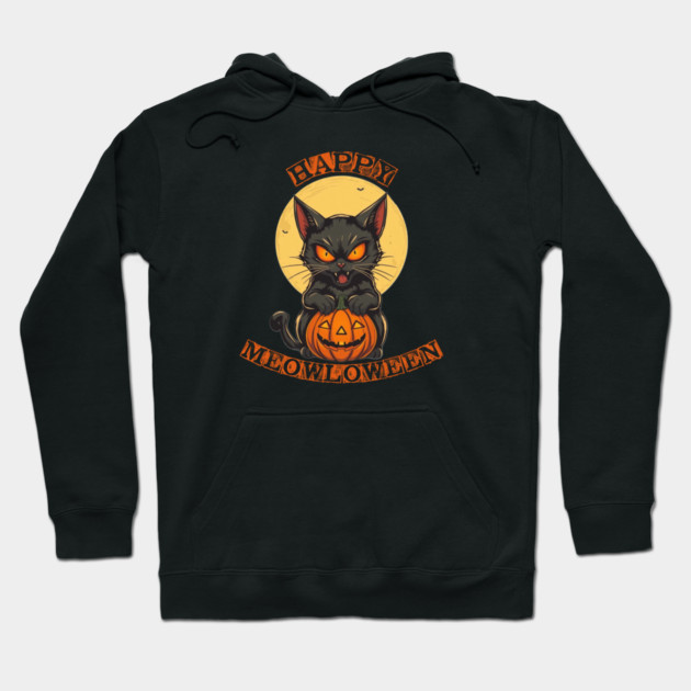 Happy Meowloween Hoodie by Pete the Cat Guy