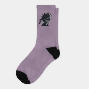 Silhouette gojo satorou Socks