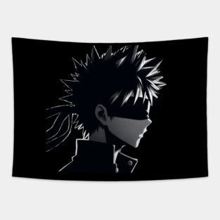 Silhouette gojo satorou Tapestry