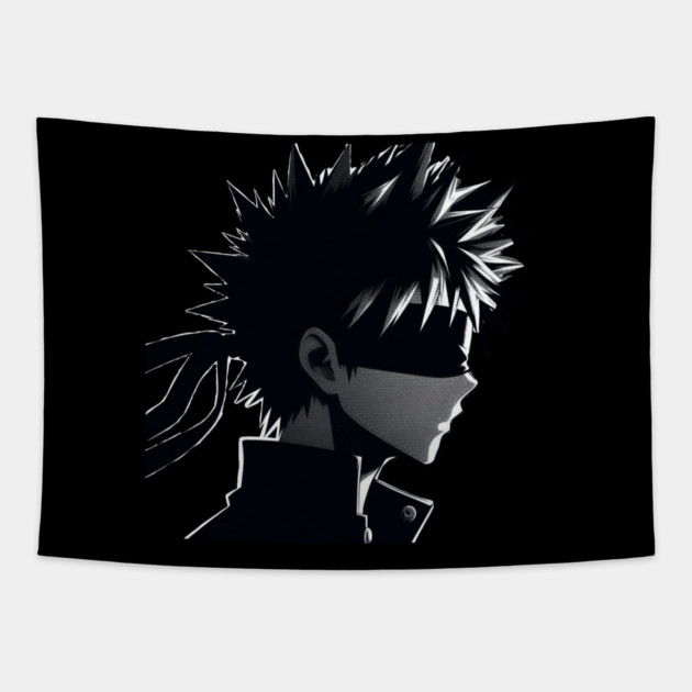 Silhouette gojo satorou Tapestry by Nizar clothing store 