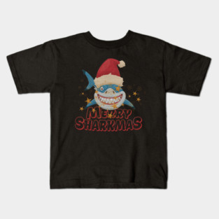 Merry Sharkmas Kids T-Shirt