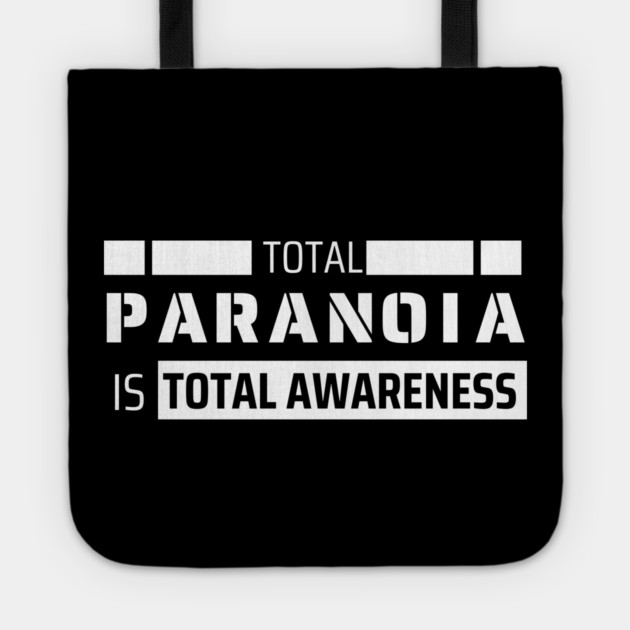 Total Awareness Tote by Low Life Shirts