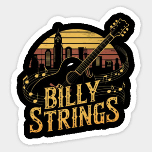 Vintage 90s Style / Billy Strings Sticker