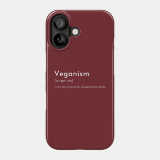 Veganism Phone Case