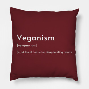 Veganism Pillow