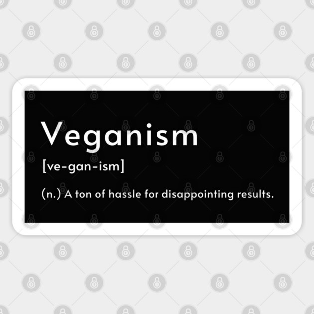 Veganism Sticker by Low Life Shirts