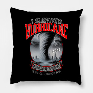 I survived Hurricane Helene Pillow