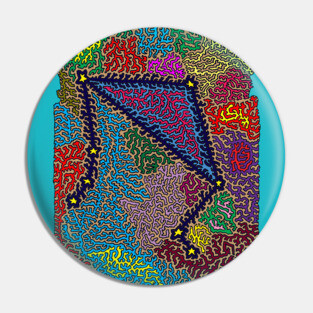 Constellation Libra Pin