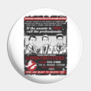 Professional paranormal investigation and elimination service Pin
