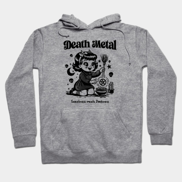 DEATH METAL Hoodie by artslaves