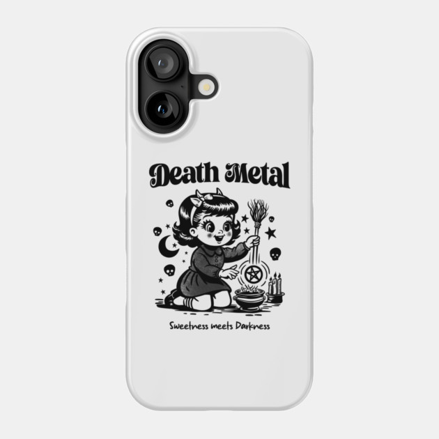 DEATH METAL Phone Case by artslaves