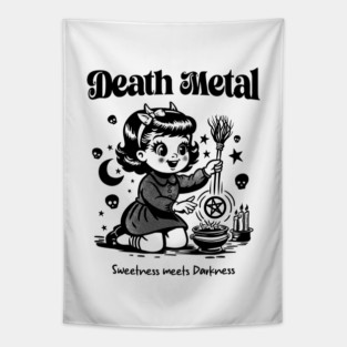 DEATH METAL Tapestry