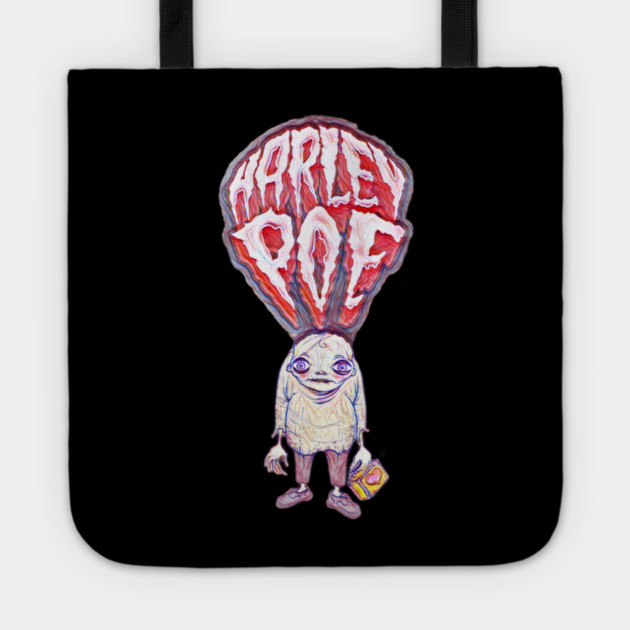 Harley Poe Tote by Pete the Cat Guy