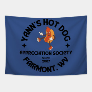 Yann's Hot Dog Appreciation Society Tapestry