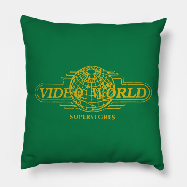 Video World Superstore Pillow by casualteesinc