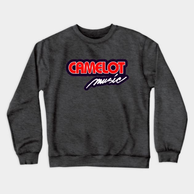 Camelot Music Retro Logo Crewneck Sweatshirt by casualteesinc