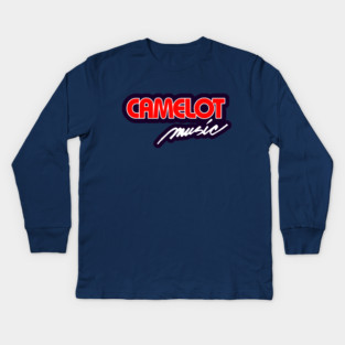 Camelot Music Retro Logo Kids Long Sleeve T-Shirt