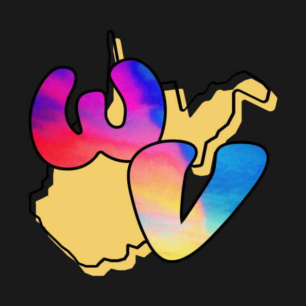 Funky West Virginia by casualteesinc