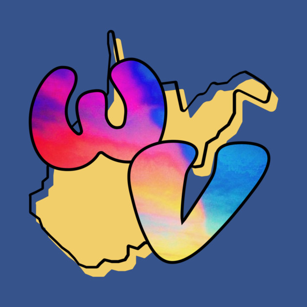 Funky West Virginia by casualteesinc