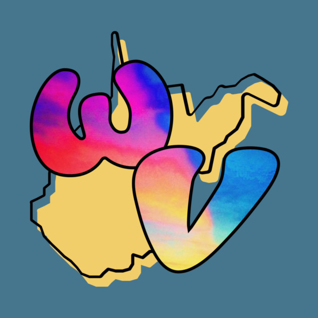 Funky West Virginia by casualteesinc
