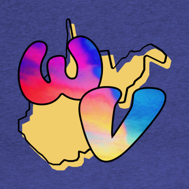 Funky West Virginia by casualteesinc
