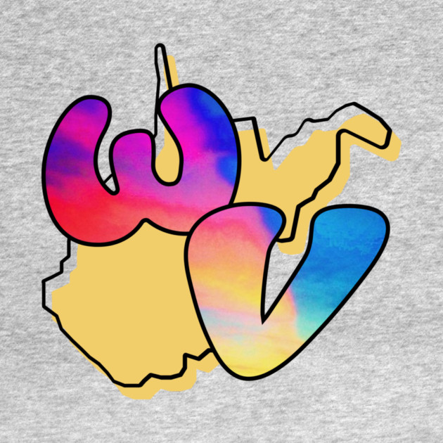 Funky West Virginia by casualteesinc