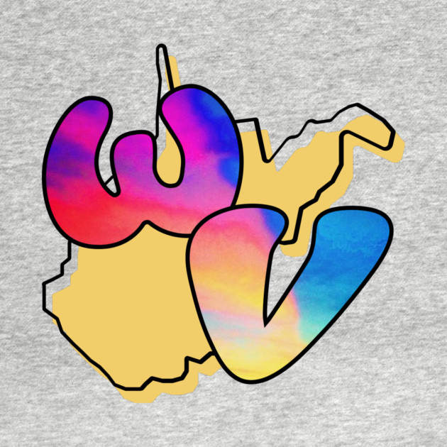 Funky West Virginia by casualteesinc