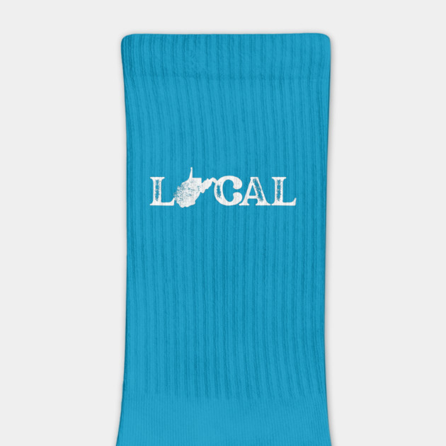 West Virginia Local White by casualteesinc