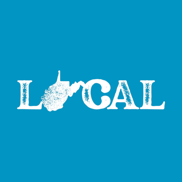 West Virginia Local White by casualteesinc