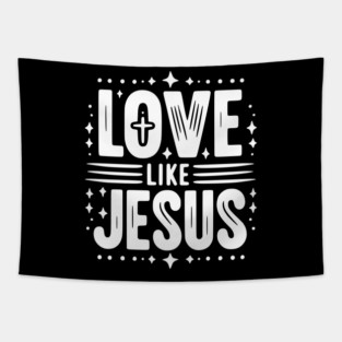 Love is Jesus Tapestry