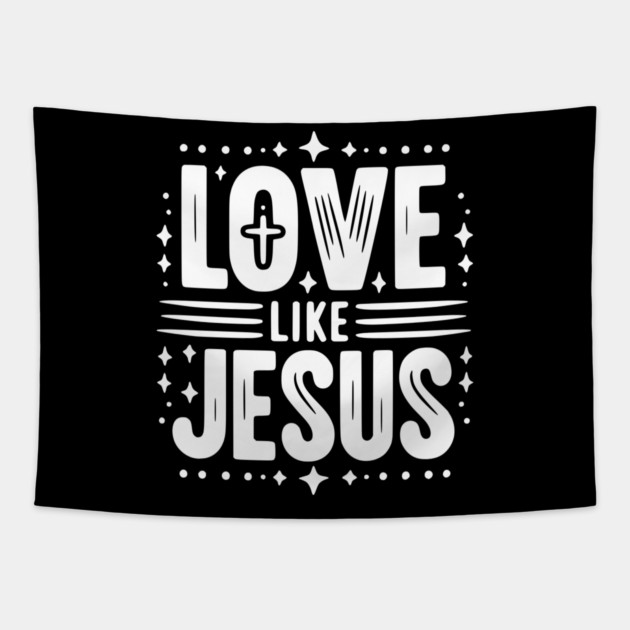 Love is Jesus Tapestry by Frank Ring