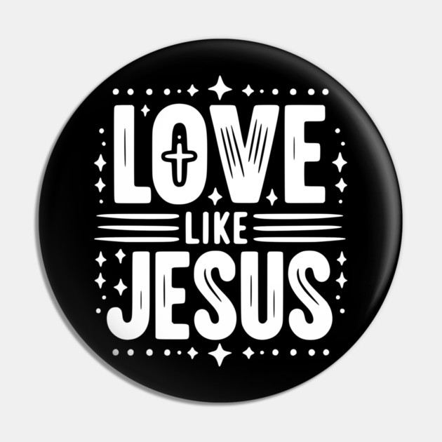 Love is Jesus Pin by Frank Ring