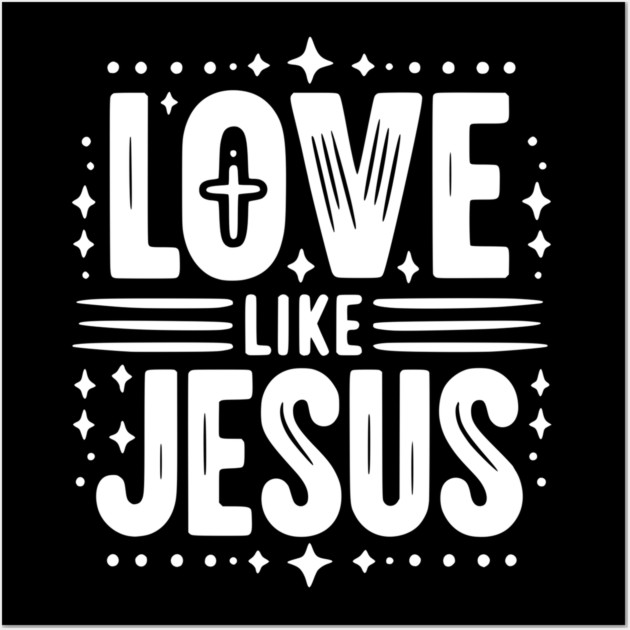 Love is Jesus Wall Art by Frank Ring