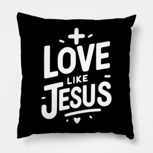 Love is Jesus Pillow