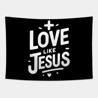 Love is Jesus Tapestry