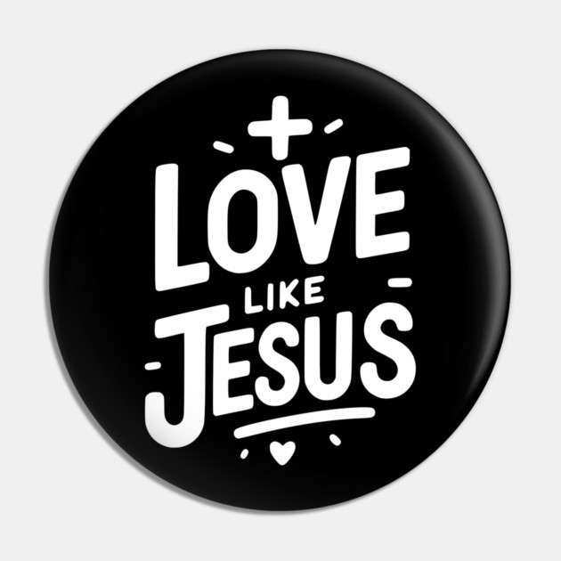 Love is Jesus Pin by Frank Ring