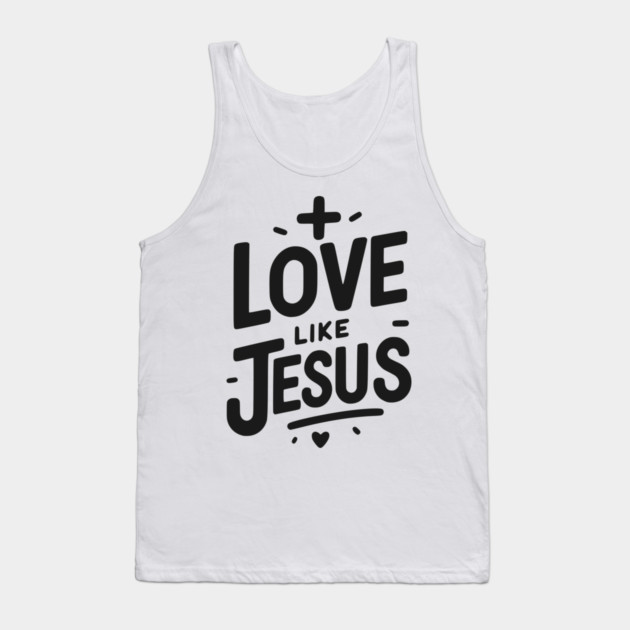 Love is Jesus Tank Top by Frank Ring
