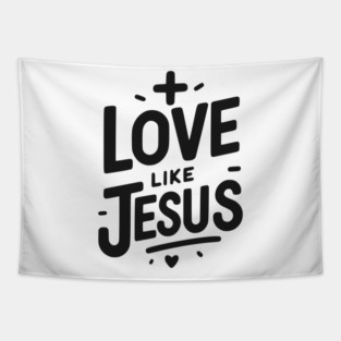 Love is Jesus Tapestry