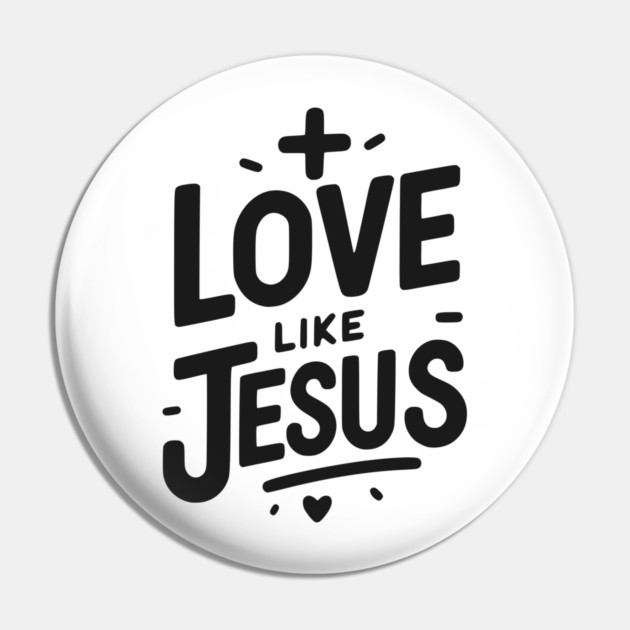 Love is Jesus Pin by Frank Ring