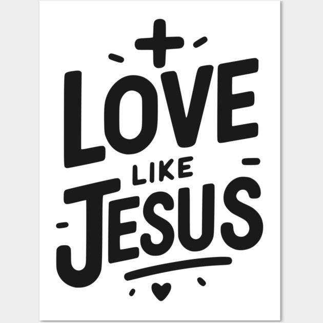 Love is Jesus Wall Art by Frank Ring