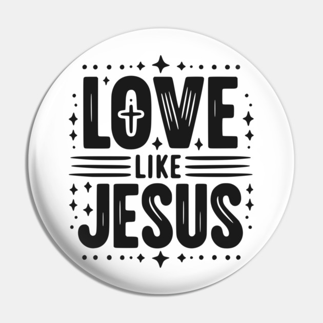 Love is Jesus Pin by Frank Ring