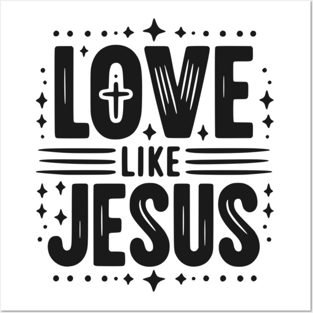 Love is Jesus Wall Art by Frank Ring