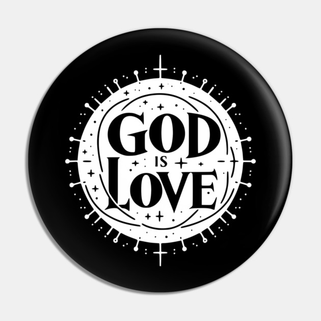 God is Love Pin by Frank Ring