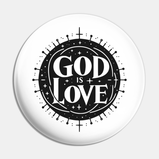 God is Love Pin by Frank Ring