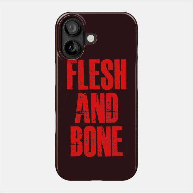 FLESH AND BONE Phone Case by artslaves