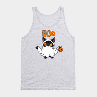 Ghost Cat Tank Top