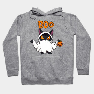 Ghost Cat Hoodie