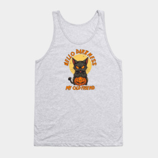 Halloween Cat Tank Top