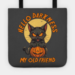 Halloween Cat Tote