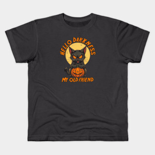 Halloween Cat Kids T-Shirt